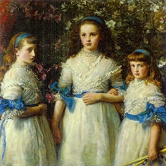 ジョン・エヴァレット・ミレイ 「姉妹」 1868年.jpg