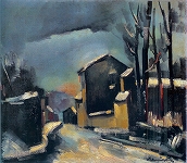 ヴラマンク・1911年「雪の風景」.jpg
