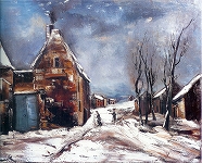 ヴラマンク・1924年「オーヴェール＝スュル＝オワーズの雪」.jpg